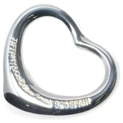 TIFFANY & CO. Coeur Ouvert Argenté