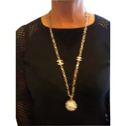 Chanel Sautoir Argenté