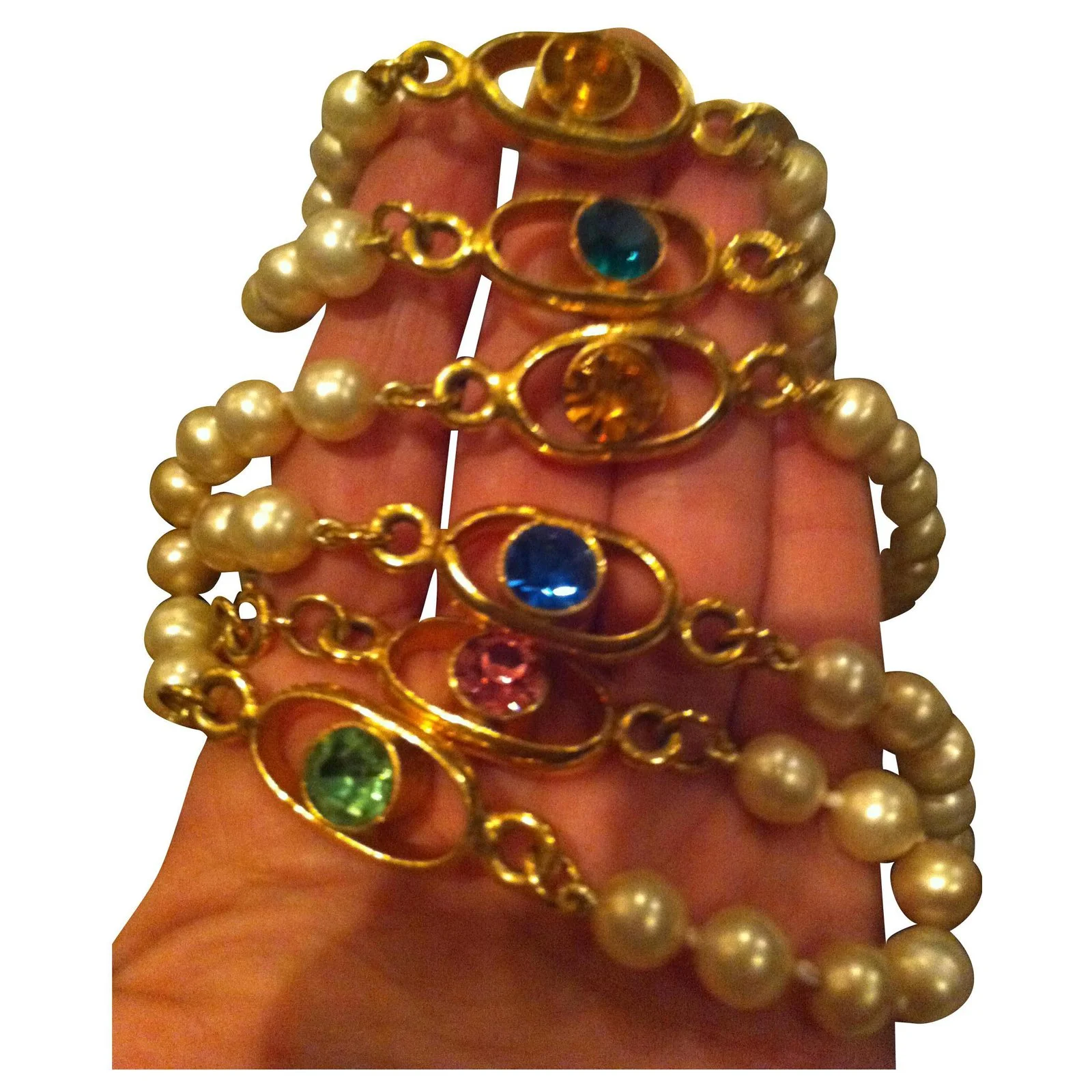 Cambon Sautoir Chanel Bijouterie Dorée 1 Cambon Sautoir Chanel Bijouterie Dorée