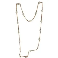 Autre Marque Sautoir Senza Doré