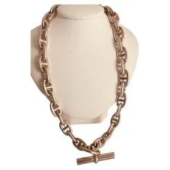 Hermès Chaîne D’ancre Vintage Argenté
