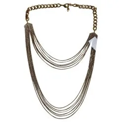 Weekend Max Mara Collier Métal Doré MAX MARA'S