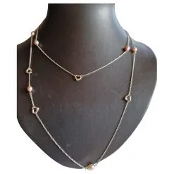 Tiffany & Co. Tiffany & Co Sprinkle Open Heart Par Elsa Peretti Argenté Rose