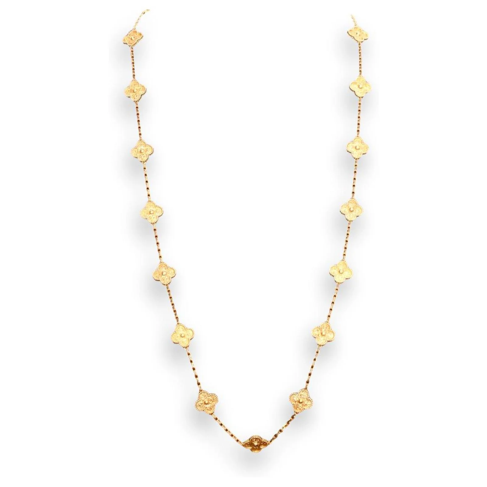 Van Cleef & Arpels Vintage Alhambra Doré 1 Van Cleef & Arpels Vintage Alhambra Doré