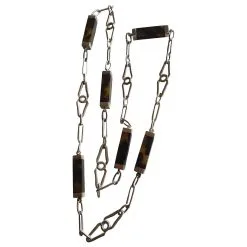 Gucci Vintage En Argent Et Plexiglass / Acrylique ? Argenté Marron Clair