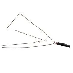 Sautoit Bambou Gucci En Argent 925 Et Cuir Noir Argenté